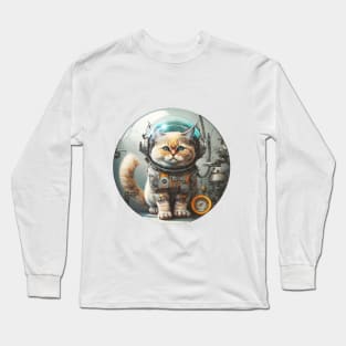 Lies And Damn Lies About CAT IN ROBOT SUIT, IN SPACE Long Sleeve T-Shirt